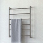 Kaya Heated Towel Rail, 600 x 800mm, Gun Metal